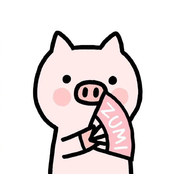 卡哇伊卡通猪猪头像